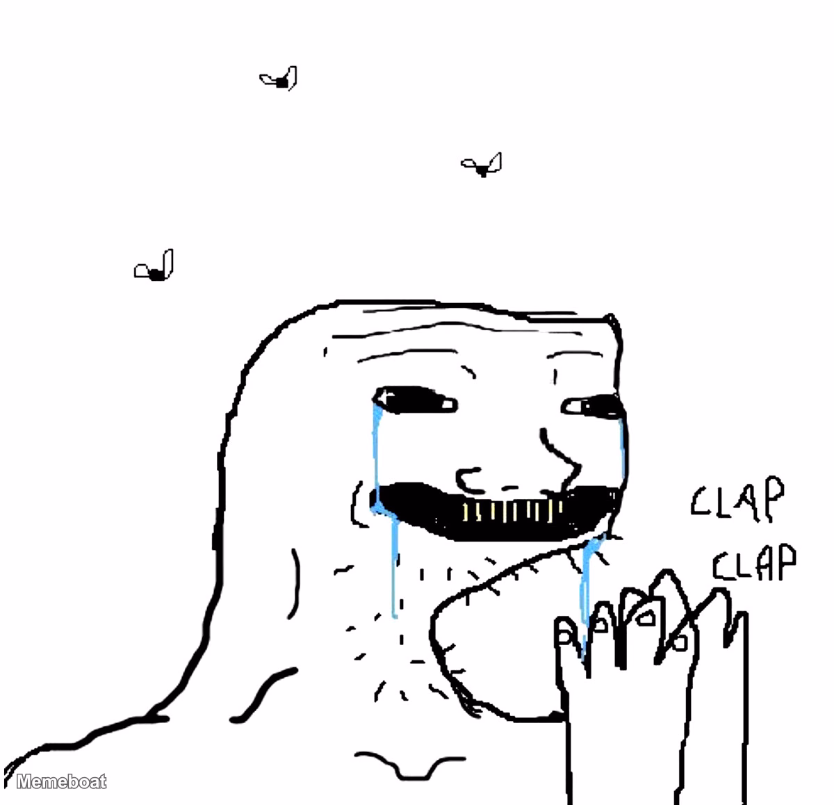 Clapping Brainlet - meme generator image preview