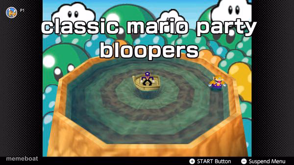 classic mario party bloopers - meme generator image preview