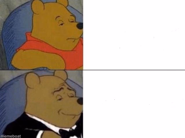 Classy Pooh Bear - meme generator image preview
