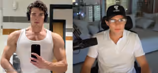 Clavicular Before vs After 4 Weeks Without Testosterone