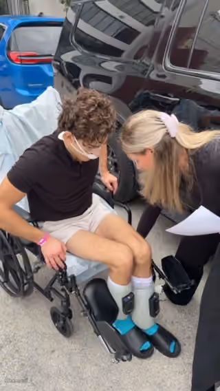Clavicular in a Wheelchair
