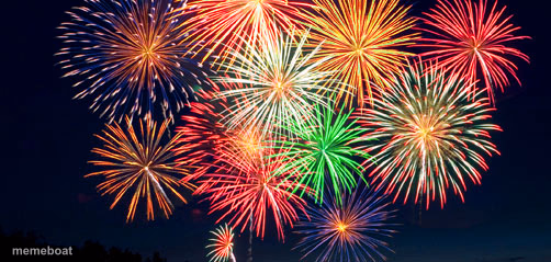 Fourth Of July Fireworks - meme generator image preview