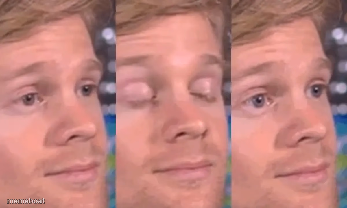 Closes Eyes - meme generator image preview