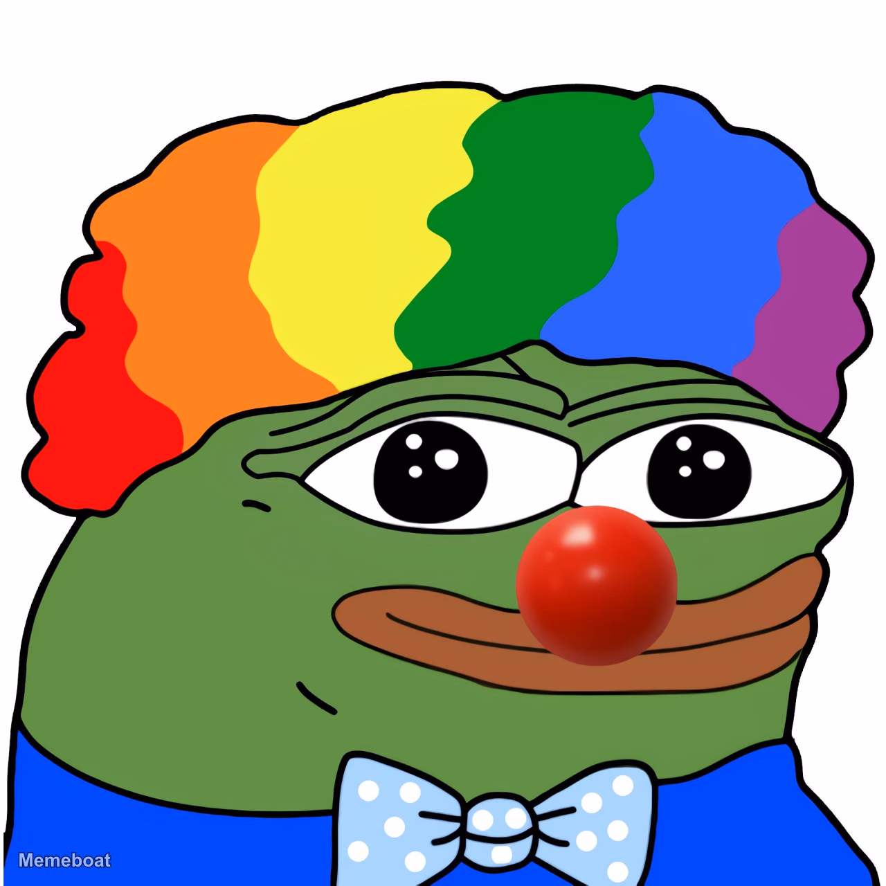 Clown Pepe - meme generator image preview