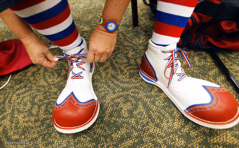 Clown shoes - meme generator image preview