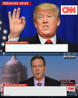 Trump OK Sign CNN Breaking News