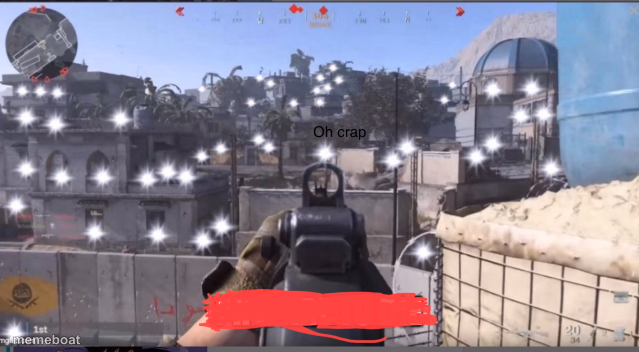COD oh crap - meme generator image preview