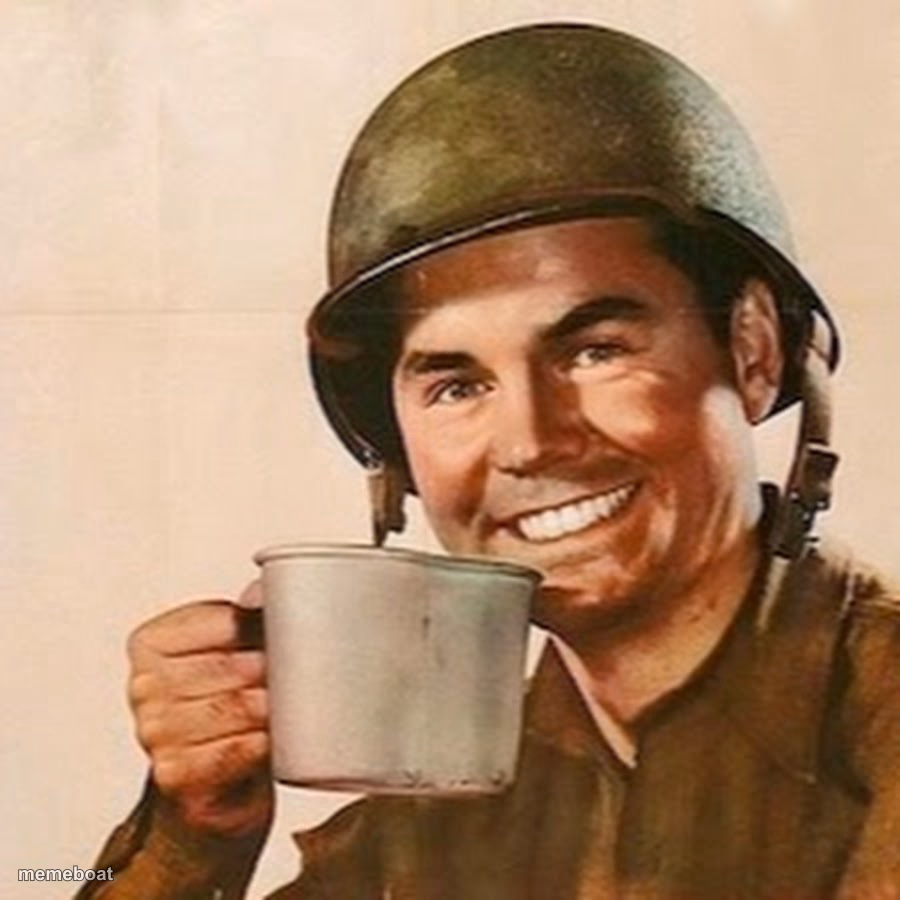 Coffee Soldier - meme generator image preview