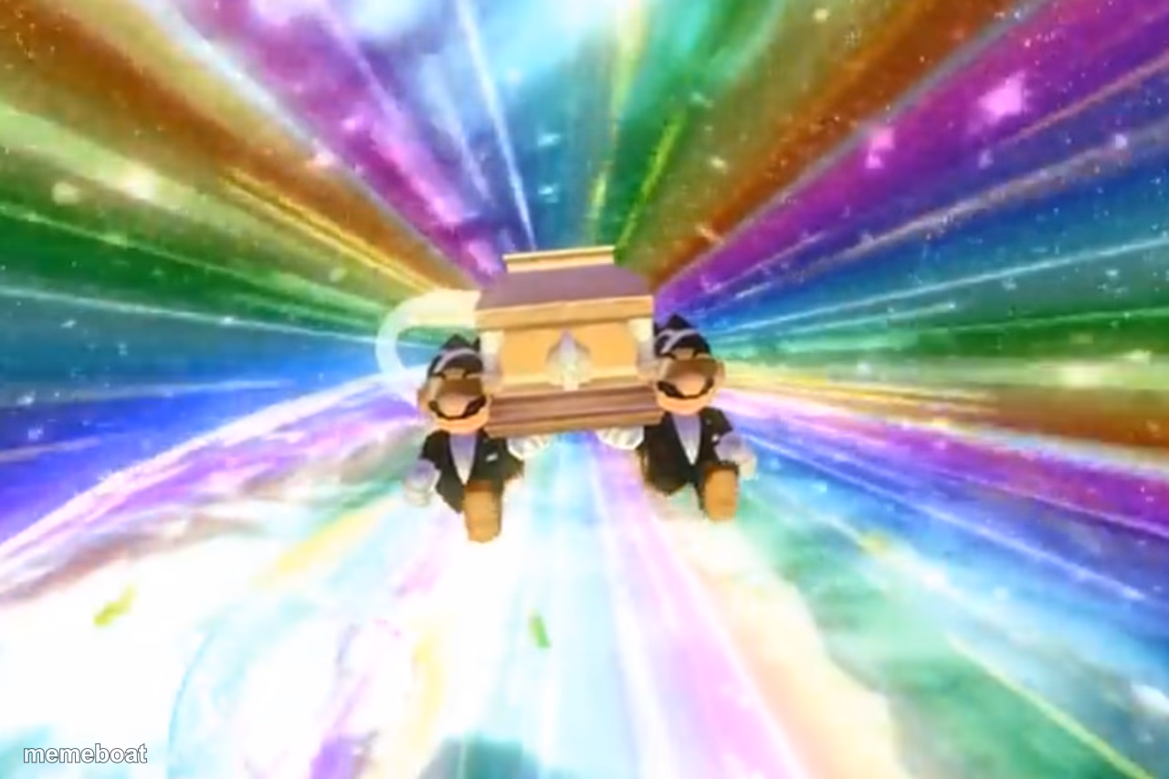Coffin dance Mario - meme generator image preview