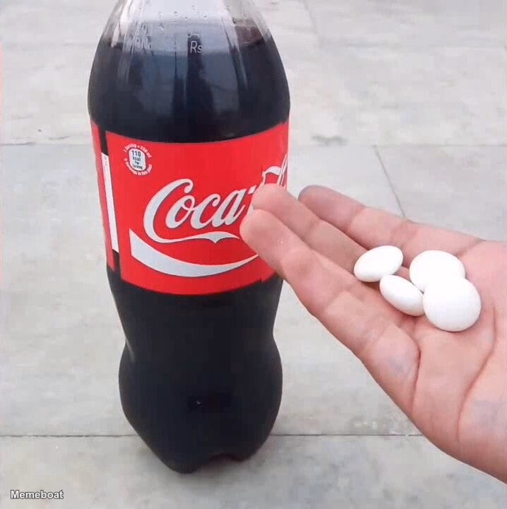 Coke and Mentos - meme generator image preview
