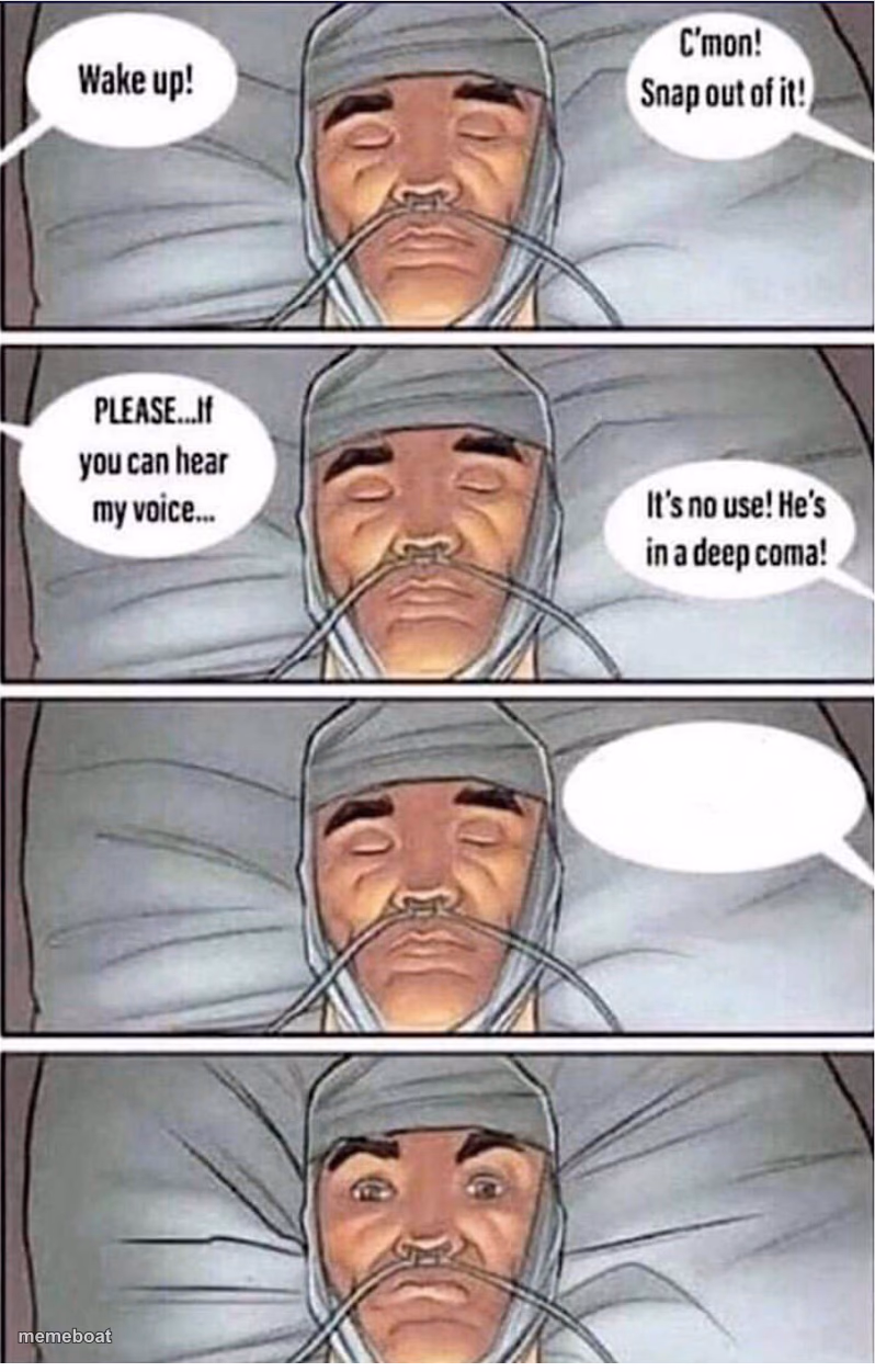 Coma Alert - meme generator image preview