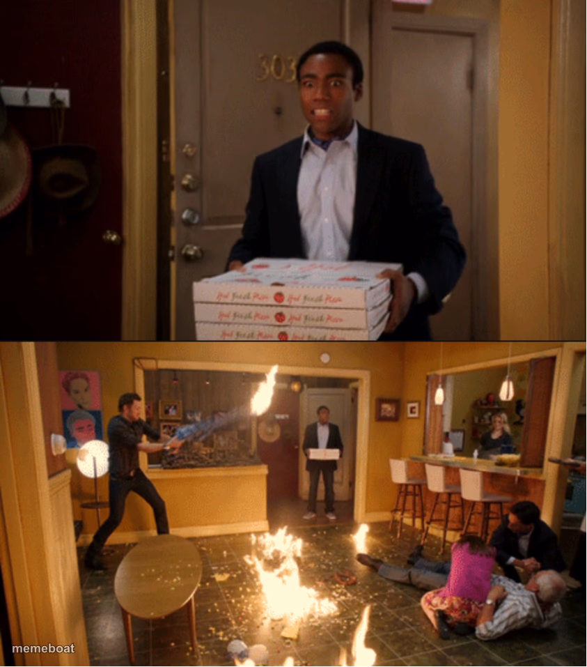 Community Fire Pizza Meme - meme generator image preview