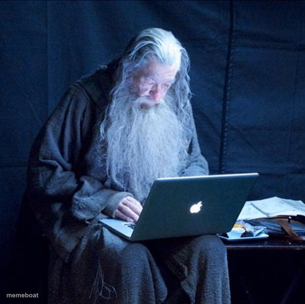 Computer Gandalf - meme generator image preview