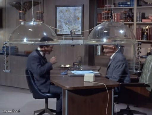 Cone of Silence - meme generator image preview