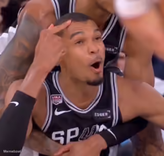 Confident Wemby Before Choking Against Knicks