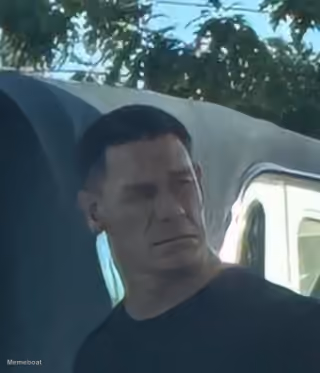 Confused John Cena
