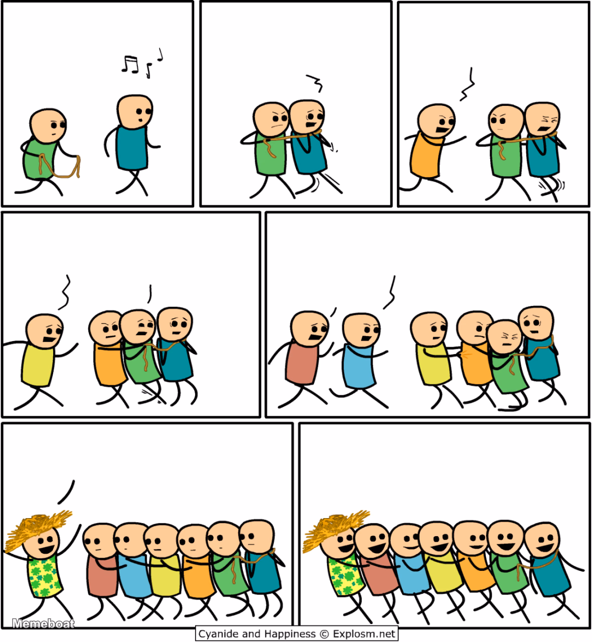Conga Line - meme generator image preview