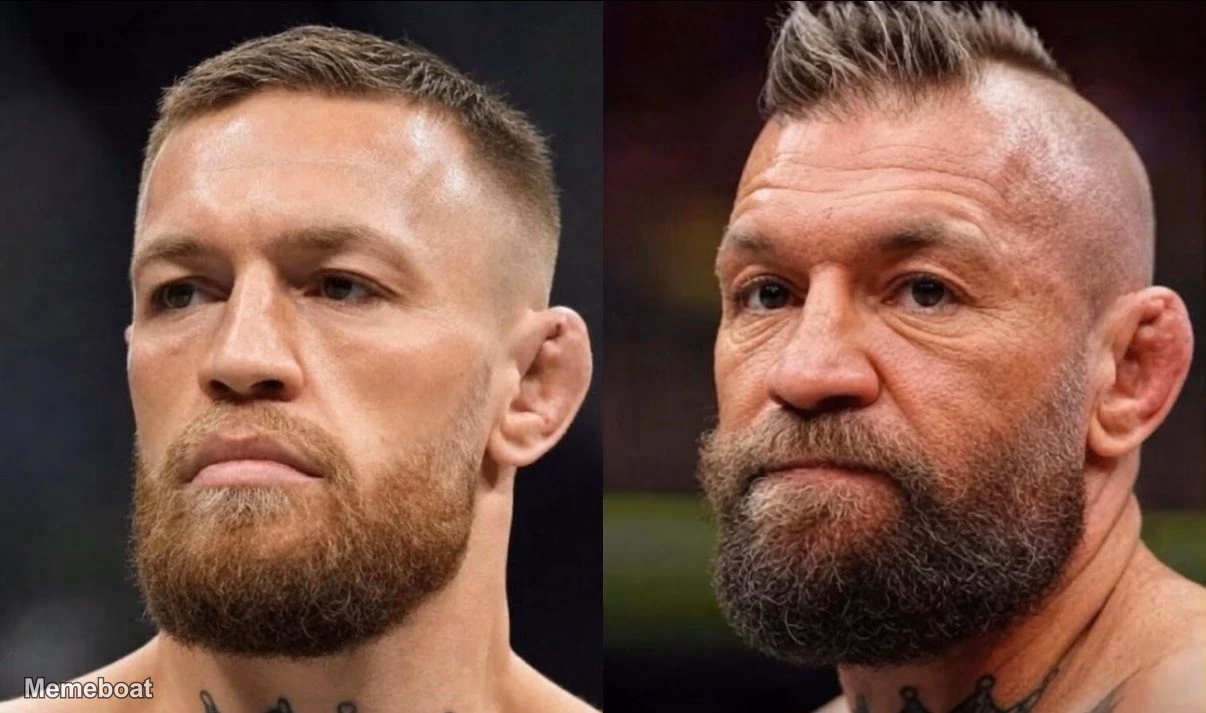 Conor Mcgregor Before vs. After - meme generator image preview