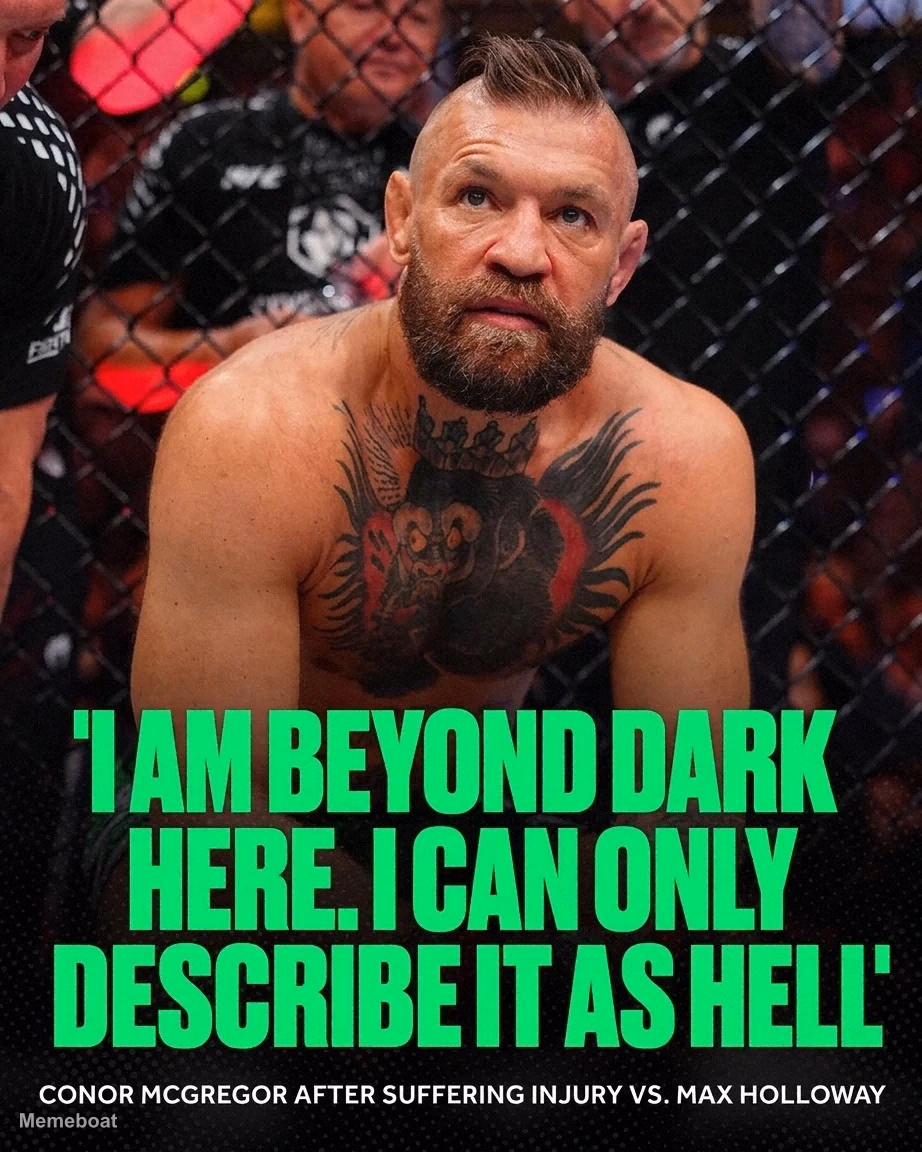 Conor McGregor "I Am Beyond Dark" - meme generator image preview