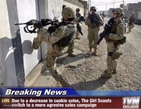 Cookie Sales - meme generator image preview