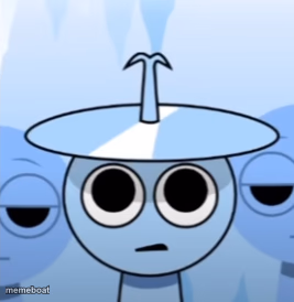 Cool as ice Clukr (Sprunki) - meme generator image preview