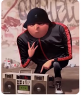 Gru Rapper Boombox