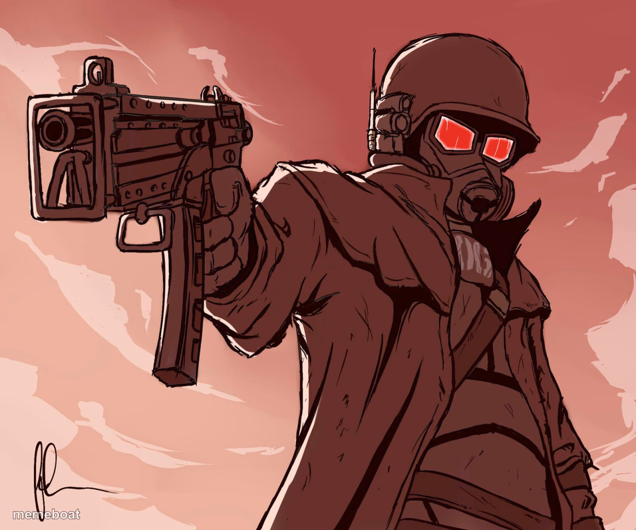 Courier Six - meme generator image preview