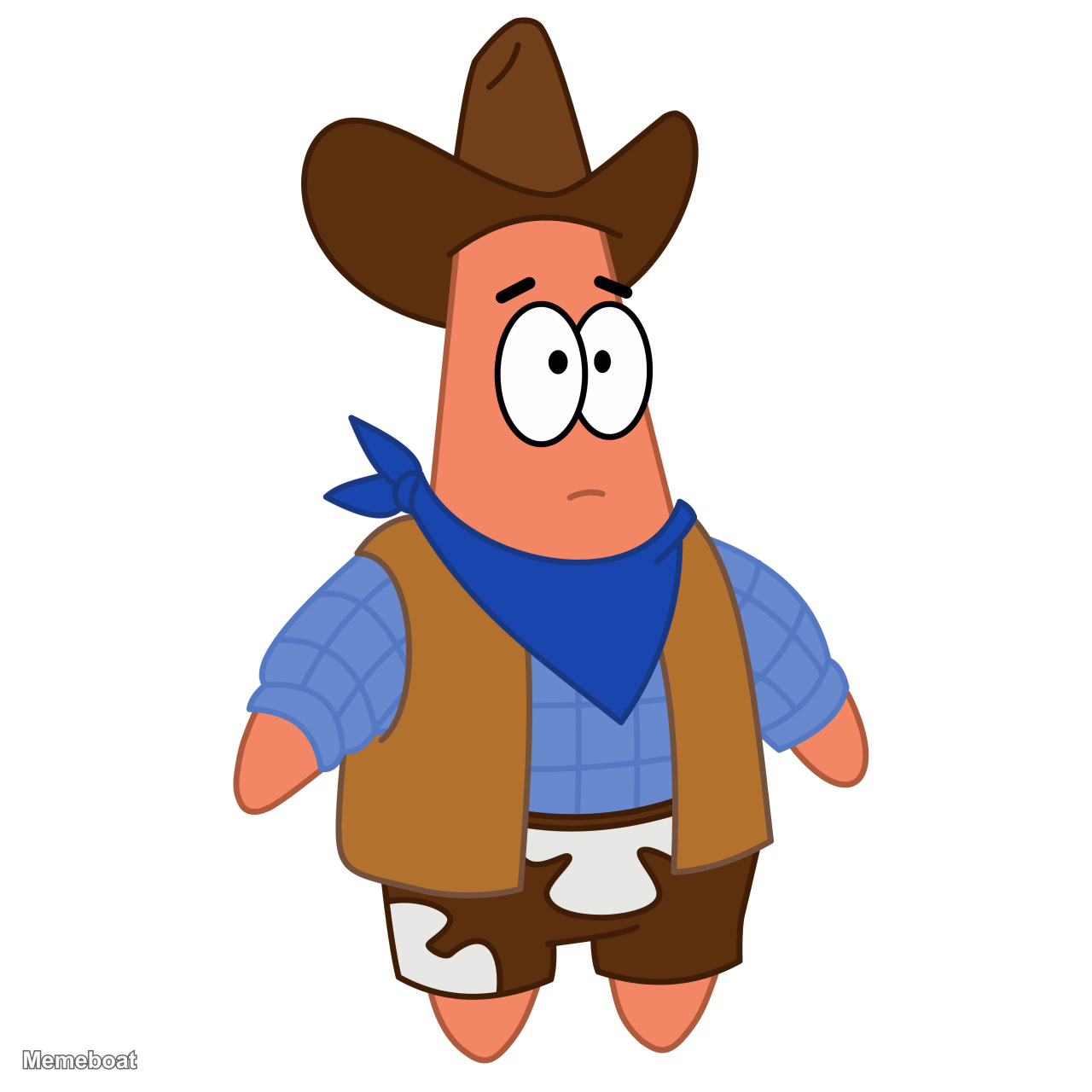 Cowboy Patrick - meme generator image preview