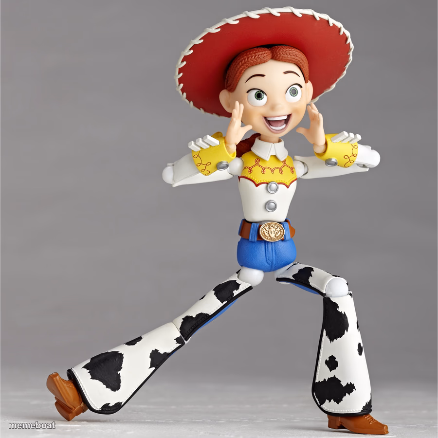 Jessie Toy Story Excited - meme generator image preview