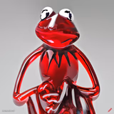 Craiyon Red Glass Kermit