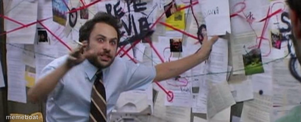 crazy conspiracy theory map guy - meme generator image preview