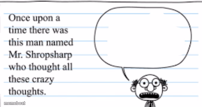 crazy thoughts - meme generator image preview