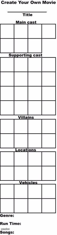 Create Your Own Movie Meme Template - meme generator image preview