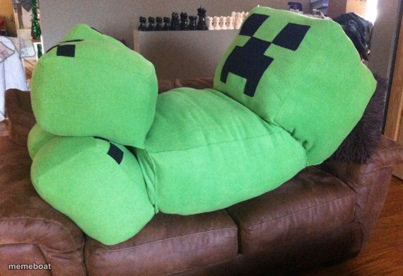 Creeper on a couch - meme generator image preview