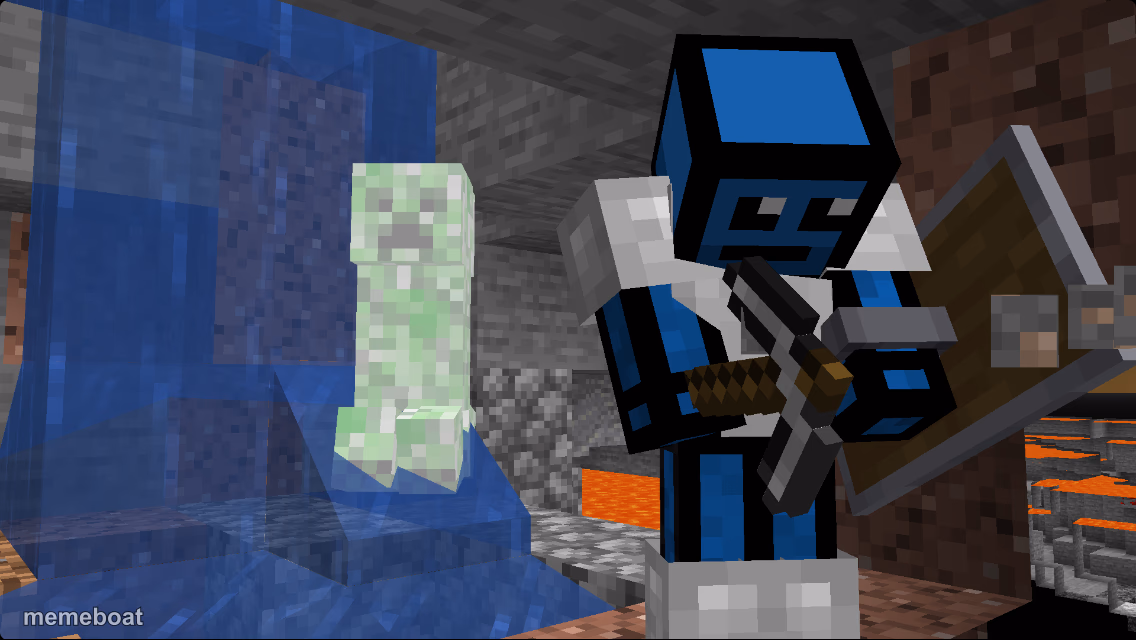 Creeper Surprise - meme generator image preview