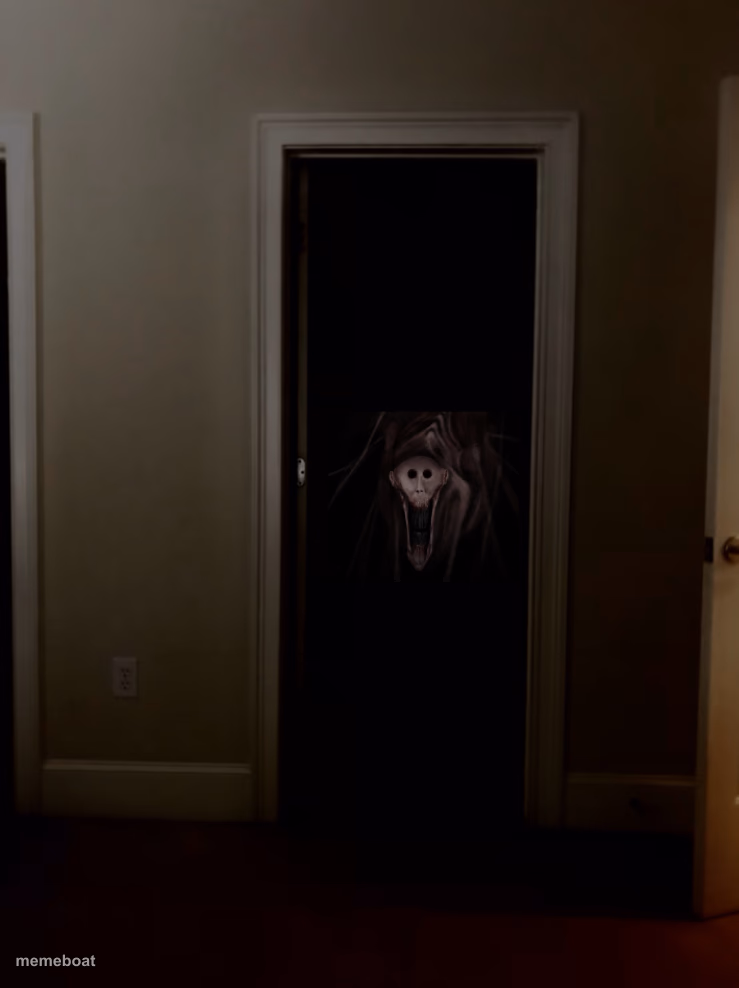 Creepy photo - meme generator image preview