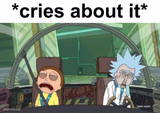 *cries about it*