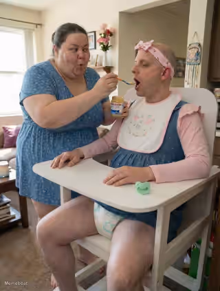 Adult Baby Feeding