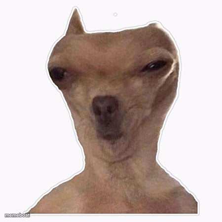cringe dog - meme generator image preview
