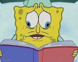 cross eyed spongebob