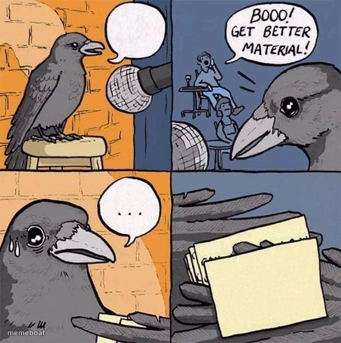 Crow Joke - meme generator image preview