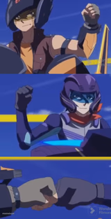 Voltron Pilots Fist Bump