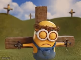 Crucified Minion / Minion On the Cross
