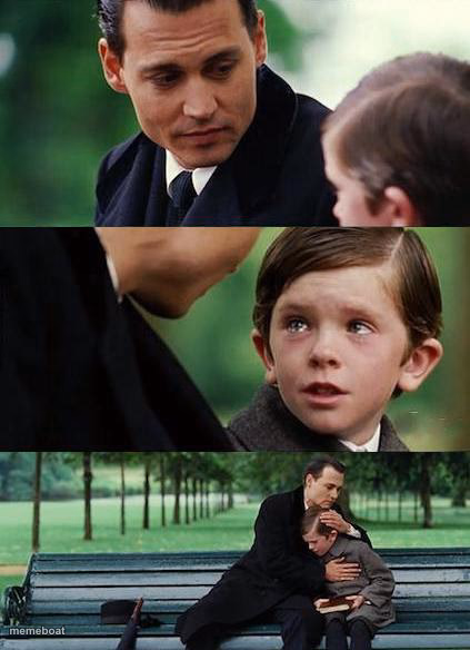 crying-boy-on-a-bench - meme generator image preview