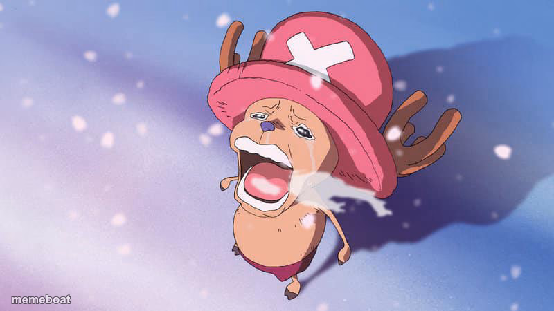 crying chopper one piece - meme generator image preview