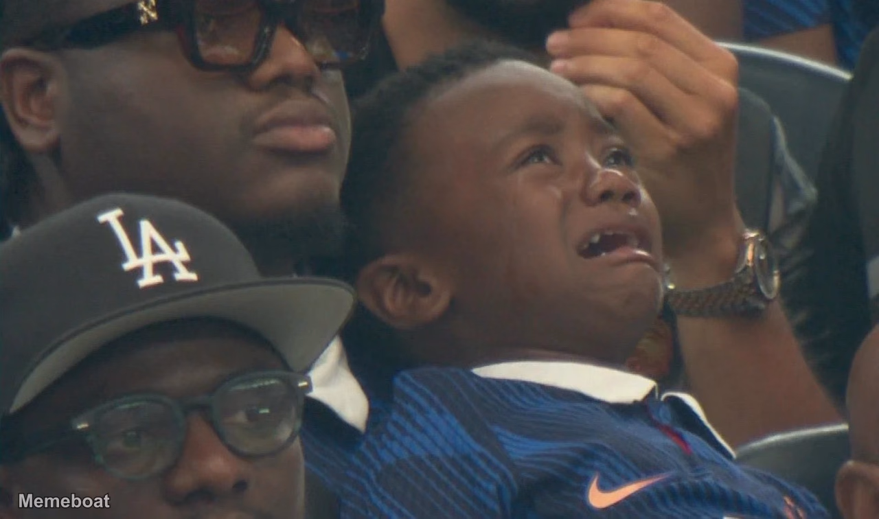 Crying French Fan - meme generator image preview