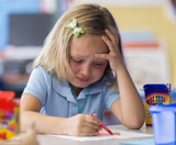 Crying Girl drawing