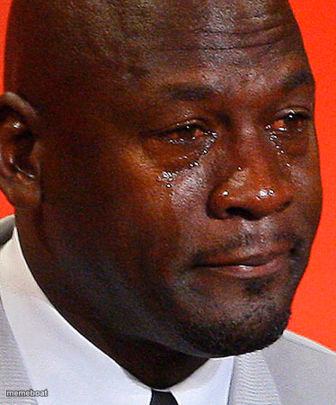 Crying Jordan - meme generator image preview