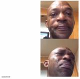 Crying man