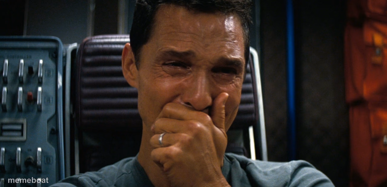 crying matthew mcconaughey - meme generator image preview